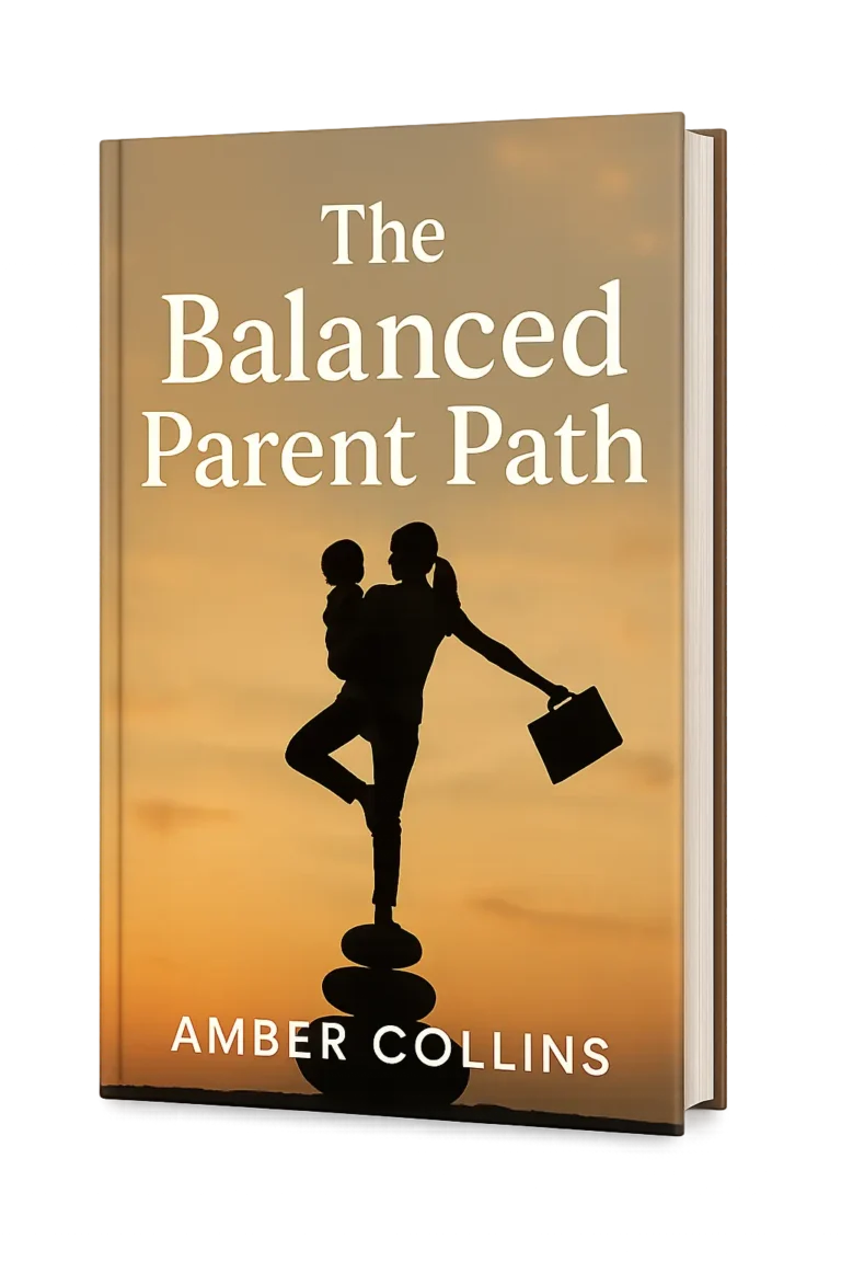 The Balanced Parent Path by Amber Collins book cover